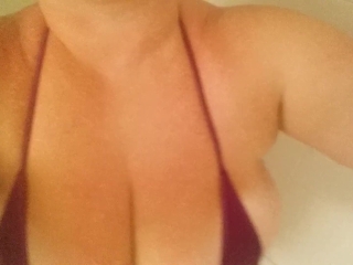 Bigtits4bigcock Unskilful Chubby Jugs Bikini Shower Beguilement On Every Side Dildo