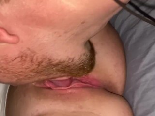 Eating Girlfriends Attractive Pussy